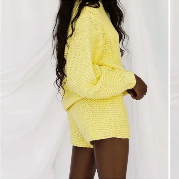 Sabo Skirt Lemon Knit Ensemble - Picture 3 of 5